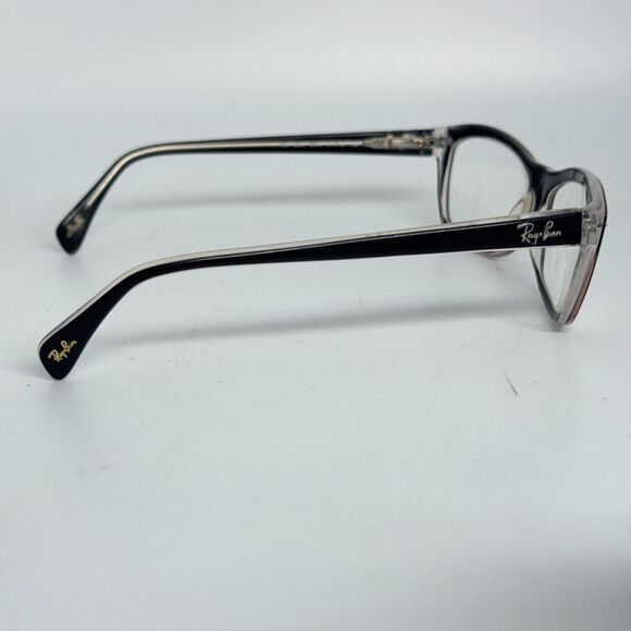 Ray-Ban Eyeglasses RB5255 2034 Black Rectangular Full Rim 51-16-135 H4187 - Picture 4 of 7